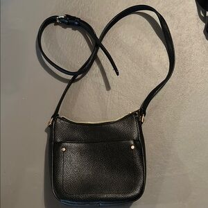 A New Day Black Crossbody Bag with Adjustable Strap